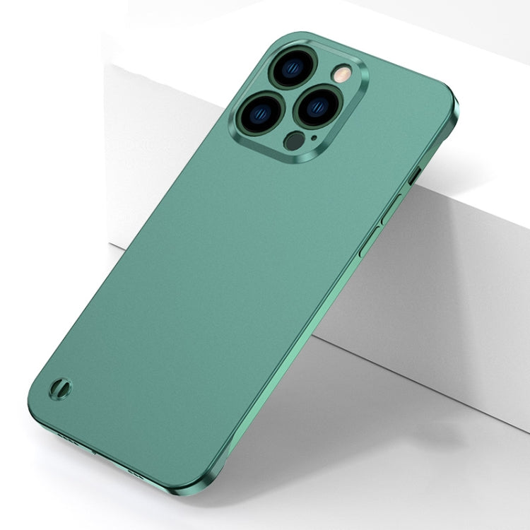 For iPhone 11 Pro Electroplating Frosted Frameless Phone Case (Green) - iPhone 11 Pro Cases by buy2fix | Online Shopping UK | buy2fix