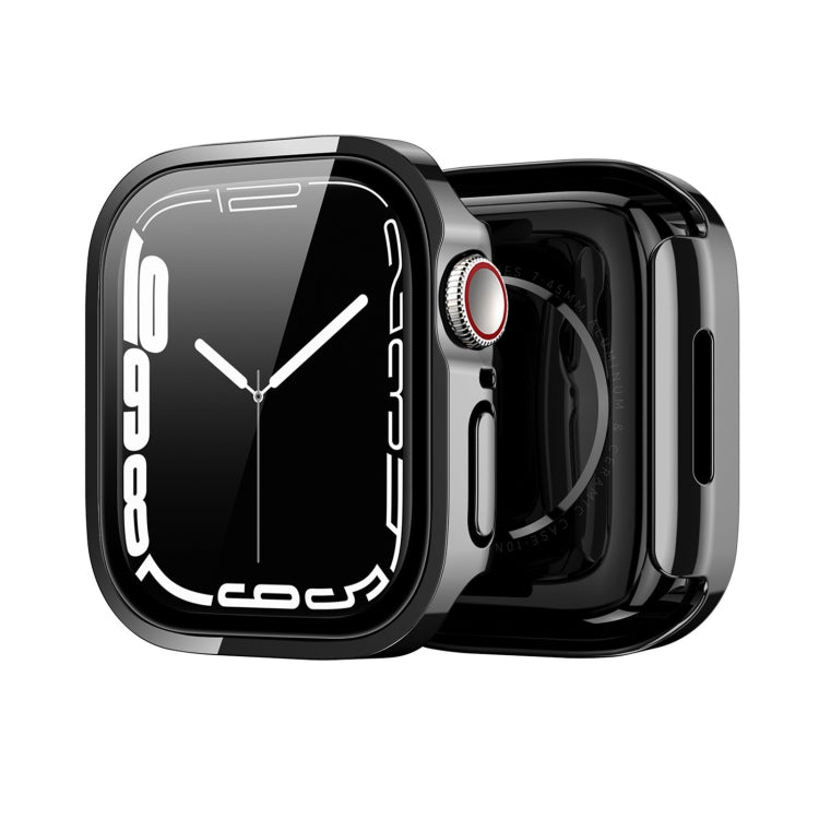 DUX DUCIS Electroplated PC Watch Case For Apple Watch Series 6&SE&5&4 40mm / 3&2&1 38mm(Black) - Watch Cases by DUX DUCIS | Online Shopping UK | buy2fix