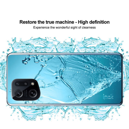 For OPPO Find X5 IMAK UX-5 Series Transparent Shockproof TPU Protective Phone Case - OPPO Cases by imak | Online Shopping UK | buy2fix