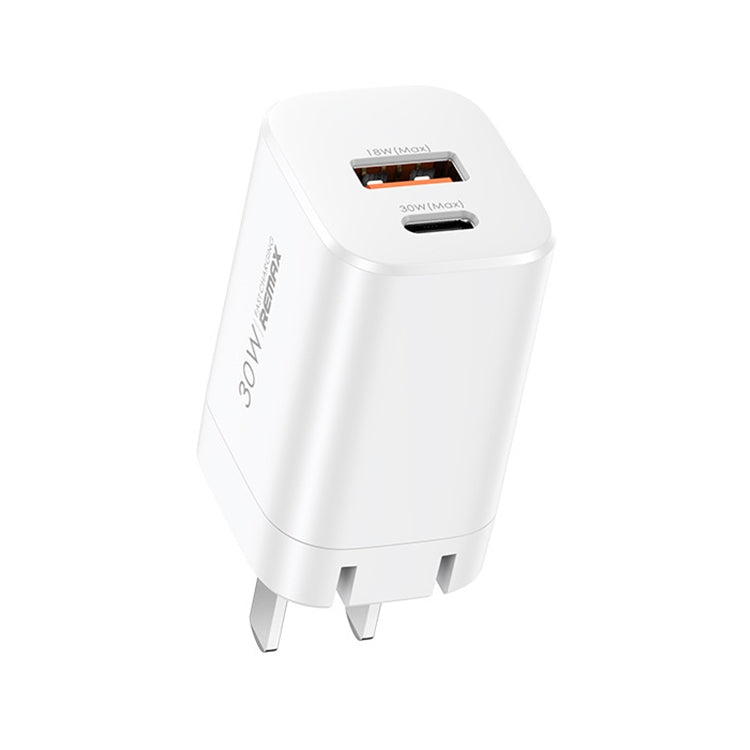 REMAX RP-U6 Magic Speed Series 30W USB+USB-C / Type-C Foldable Fast Charger, Specification:CN Plug(White) - USB Charger by REMAX | Online Shopping UK | buy2fix