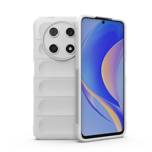 For Huawei Nova Y90/Enjoy 50 Pro Magic Shield TPU + Flannel Phone Case(White) - Huawei Cases by buy2fix | Online Shopping UK | buy2fix