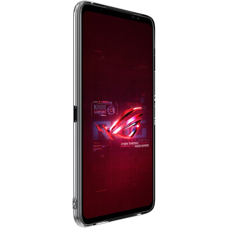 For Asus ROG Phone 6 IMAK UX-5 Series Transparent Shockproof TPU Protective Phone Case(Transparent) - ASUS Cases by imak | Online Shopping UK | buy2fix