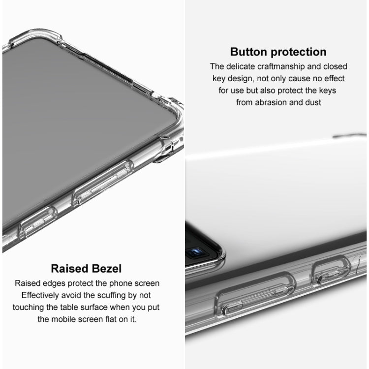 For Motorola Moto X30 Pro 5G / Edge 30 Ultra imak All-inclusive Shockproof Airbag TPU Phone Case (Transparent Black) - Motorola Cases by imak | Online Shopping UK | buy2fix