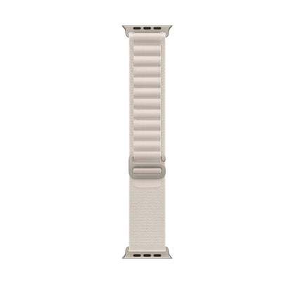 Nylon Loop Watch Band For Apple Watch 46mm / 49mm / 45mm / 44mm(Starlight) - Watch Bands by buy2fix | Online Shopping UK | buy2fix