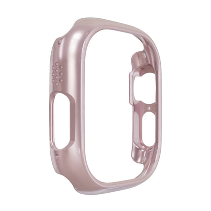 PC Hollow Protective Case For Apple Watch Ultra 49mm / Apple Watch Ultra 2 49mm(Rose Gold) - Watch Cases by buy2fix | Online Shopping UK | buy2fix