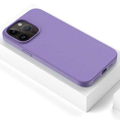 For iPhone 14 Pro Mutural Karen Series Liquid Silicone Magsafe Phone Case(Purple) - iPhone 14 Pro Cases by Mutural | Online Shopping UK | buy2fix