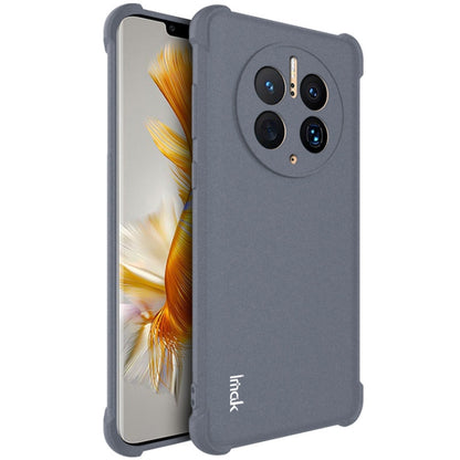 For Huawei Mate 50 Pro imak All-inclusive Shockproof Airbag TPU Case(Matte Grey) - Huawei Cases by imak | Online Shopping UK | buy2fix