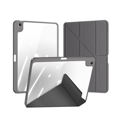 For iPad 2025 / 2022 DUX DUCIS Magi Series Smart Leather Tablet Case(Grey) - iPad 2025 / 2022 Cases by DUX DUCIS | Online Shopping UK | buy2fix