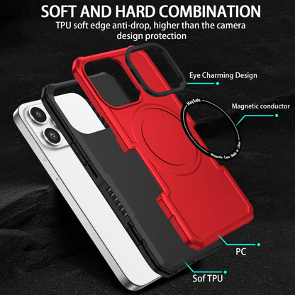 For iPhone 12 Pro MagSafe Shockproof Armor Phone Case(Red) - iPhone 12 / 12 Pro Cases by buy2fix | Online Shopping UK | buy2fix