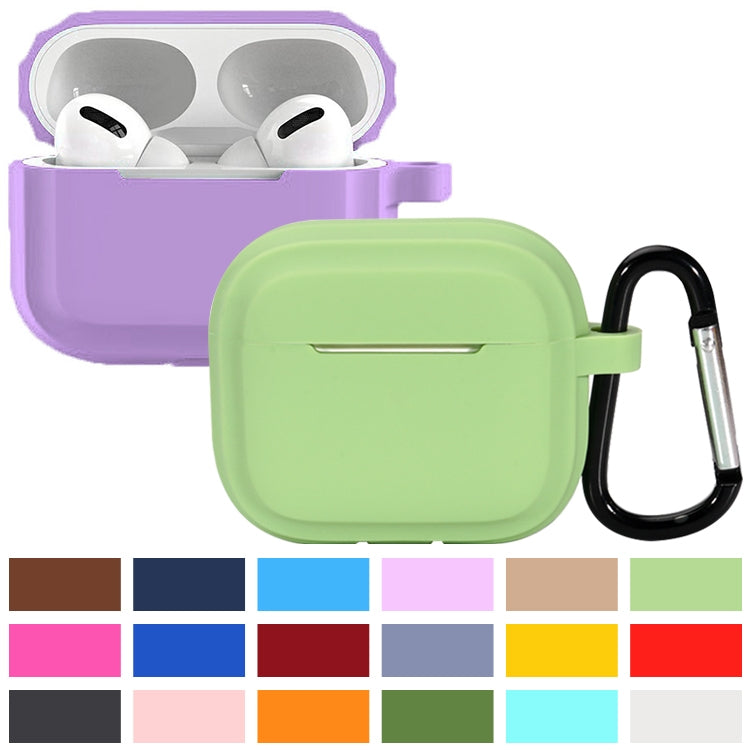 For AirPods Pro 2 Striped Shockproof Earphone Case(White) - For AirPods Pro 2 by buy2fix | Online Shopping UK | buy2fix