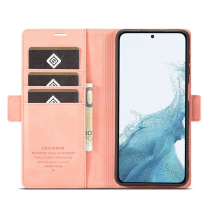 For Samsung Galaxy S23+ 5G LC.IMEEKE PU + TPU Skin-friendly Feeling Leather Phone Case(Rose Gold) - Galaxy S23+ 5G Cases by LC.IMEEKE | Online Shopping UK | buy2fix