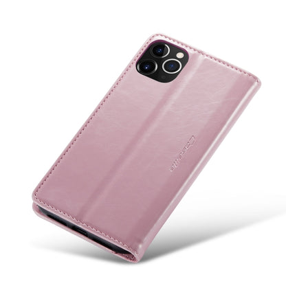 For iPhone 11 Pro CaseMe 003 Crazy Horse Texture Leather Phone Case(Rose Gold) - iPhone 11 Pro Cases by CaseMe | Online Shopping UK | buy2fix