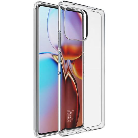 For Motorola Moto X40 5G IMAK UX-5 Series Transparent Shockproof TPU Phone Case(Transparent White) - Motorola Cases by imak | Online Shopping UK | buy2fix