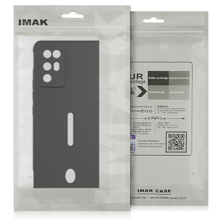 For Xiaomi Redmi K60E 5G IMAK UC-4 Series Straight Edge TPU Soft Phone Case(White) - Xiaomi Cases by imak | Online Shopping UK | buy2fix