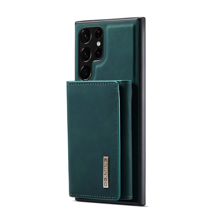 For Samsung Galaxy S23 Ultra 5G DG.MING M1 Series 3-Fold Multi Card Wallet  Phone Case(Green) - Galaxy S23 Ultra 5G Cases by DG.MING | Online Shopping UK | buy2fix