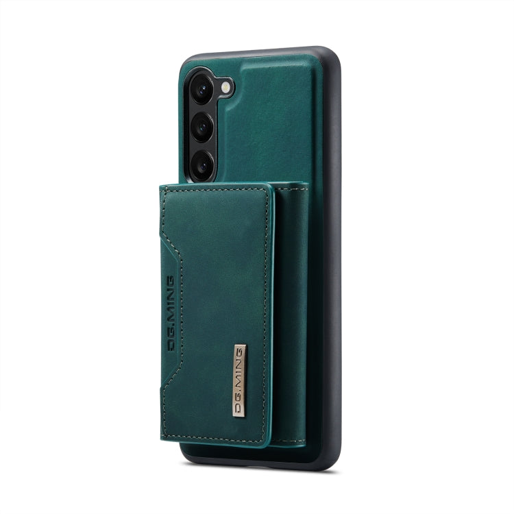 For Samsung Galaxy S23+ 5G DG.MING M2 Series 3-Fold Multi Card Bag + Phone Case(Green) - Galaxy S23+ 5G Cases by DG.MING | Online Shopping UK | buy2fix