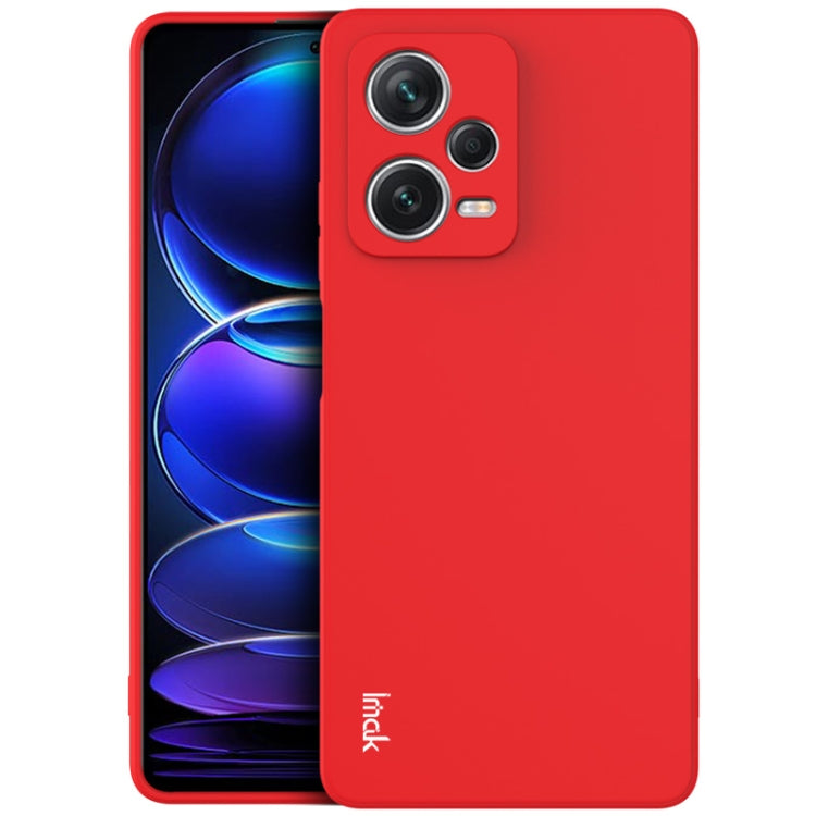 For Xiaomi Redmi Note 12 Pro+ 5G China / India IMAK UC-4 Series Straight Edge TPU Soft Phone Case(Red) - Xiaomi Cases by imak | Online Shopping UK | buy2fix