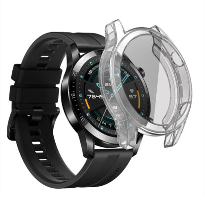 For Huawei Watch GT2 46mm TPU All Inclusive Watch Case(Transparent) - Watch Cases by Huawei | Online Shopping UK | buy2fix