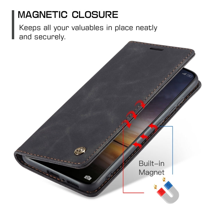 For Xiaomi 13 Pro CaseMe 013 Multifunctional Horizontal Flip Leather Phone Case(Black) - Xiaomi Cases by CaseMe | Online Shopping UK | buy2fix