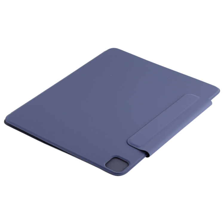 For iPad Air 13 2024 / 2025 / Pro 12.9 2020 Active Buckle Magnetic PU Leather Tablet Case With Holder & Sleep / Wake-up Function(Dark Blue) - iPad Pro 12.9 (2020) Cases by buy2fix | Online Shopping UK | buy2fix