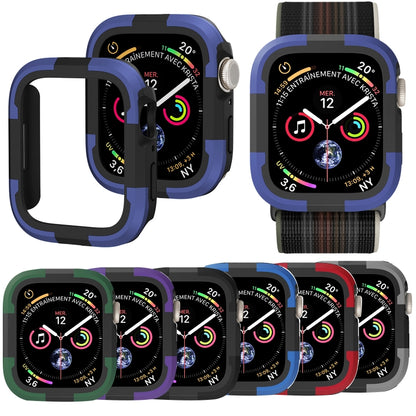 For Apple Watch Ultra 49mm Armor Frame Watch Case(Grey) - Watch Cases by buy2fix | Online Shopping UK | buy2fix