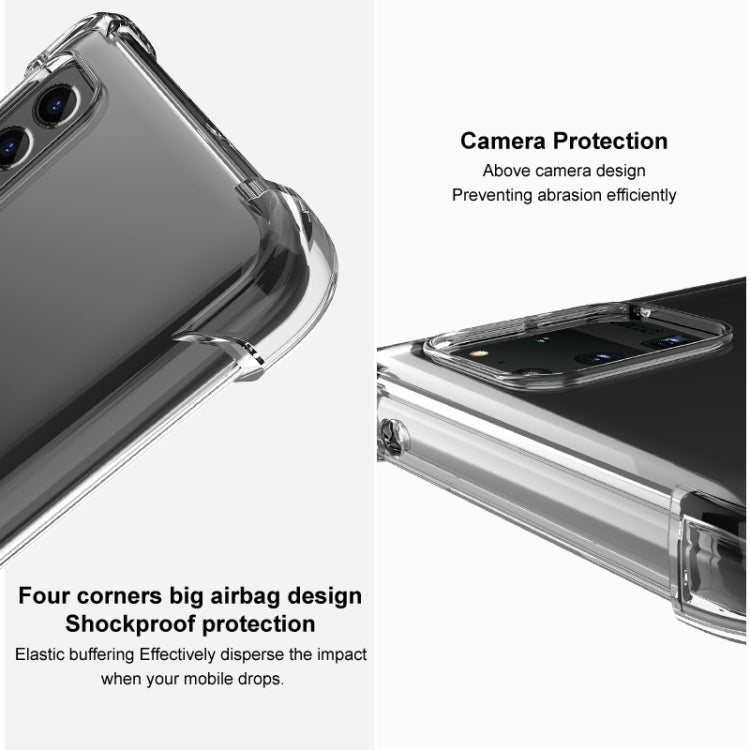 For Honor Magic5 Pro imak Shockproof Airbag TPU Phone Case(Transparent) - Honor Cases by imak | Online Shopping UK | buy2fix