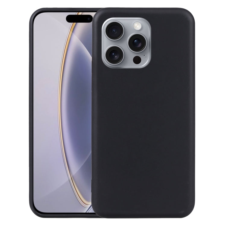 For iPhone 16 Pro TPU Phone Case(Black) - iPhone 16 Pro Cases by buy2fix | Online Shopping UK | buy2fix