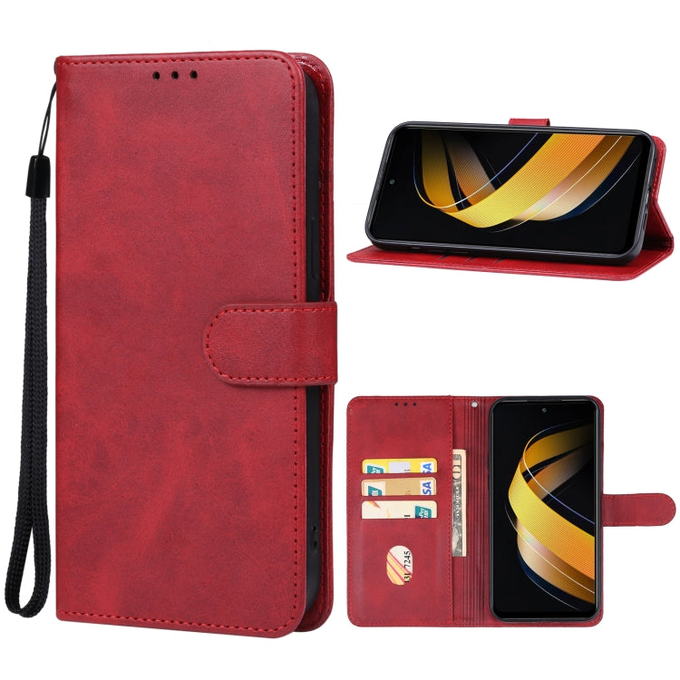 For Infinix Smart 8 Plus Leather Phone Case(Red) - Infinix Cases by buy2fix | Online Shopping UK | buy2fix