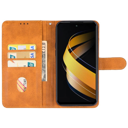 For Infinix Smart 8 Plus Leather Phone Case(Brown) - Infinix Cases by buy2fix | Online Shopping UK | buy2fix