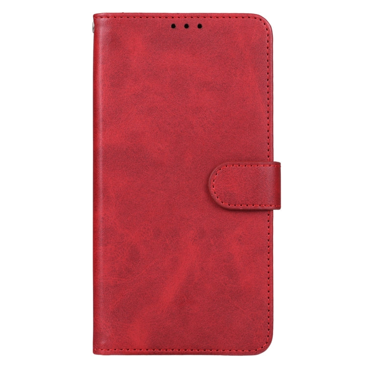 For Motorola One 5G UW Leather Phone Case(Red) - Motorola Cases by buy2fix | Online Shopping UK | buy2fix