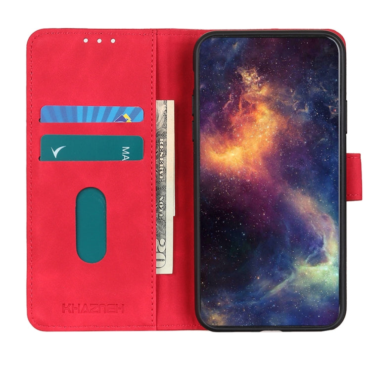 For Xiaomi 14 Ultra KHAZNEH Retro Texture Flip Leather Phone Case(Red) - 14 Ultra Cases by buy2fix | Online Shopping UK | buy2fix