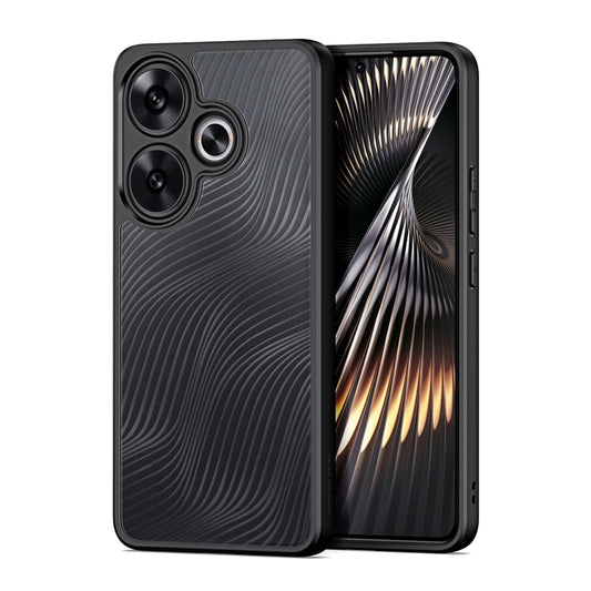 For Xiaomi Redmi Turbo 3 / Poco F6 5G DUX DUCIS Aimo Series TPU + PC Frosted Feel Phone Case(Black) - Xiaomi Cases by DUX DUCIS | Online Shopping UK | buy2fix