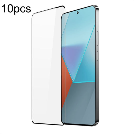 For Xiaomi Redmi Note 13 Pro 4G 10pcs DUX DUCIS 0.33mm 9H Medium Alumina Tempered Glass Film - Xiaomi Cases by DUX DUCIS | Online Shopping UK | buy2fix