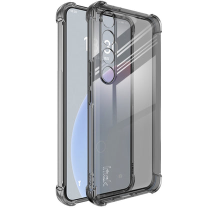 For Meizu 20 Pro 5G imak Shockproof Airbag TPU Phone Case(Transparent Black) - Meizu by imak | Online Shopping UK | buy2fix