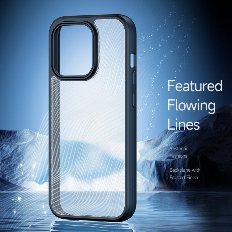 For iPhone 15 Pro DUX DUCIS Aimo Series  Frosted Feel Phone Case(Black) - iPhone 15 Pro Cases by DUX DUCIS | Online Shopping UK | buy2fix