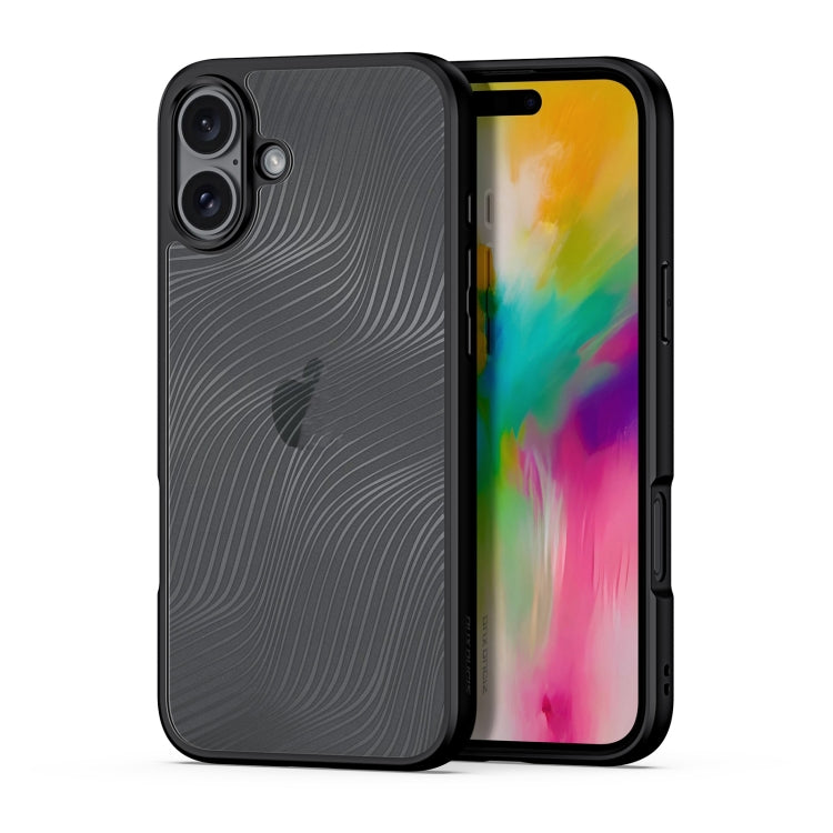 For iPhone 16 Plus DUX DUCIS Aimo Series  Frosted Feel Phone Case(Black) - iPhone 16 Plus Cases by DUX DUCIS | Online Shopping UK | buy2fix