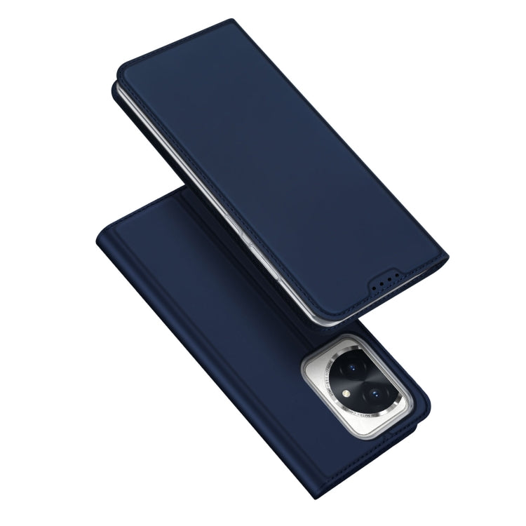 For Honor 100 DUX DUCIS Skin Pro Series Flip Leather Phone Case(Blue) - Honor Cases by DUX DUCIS | Online Shopping UK | buy2fix