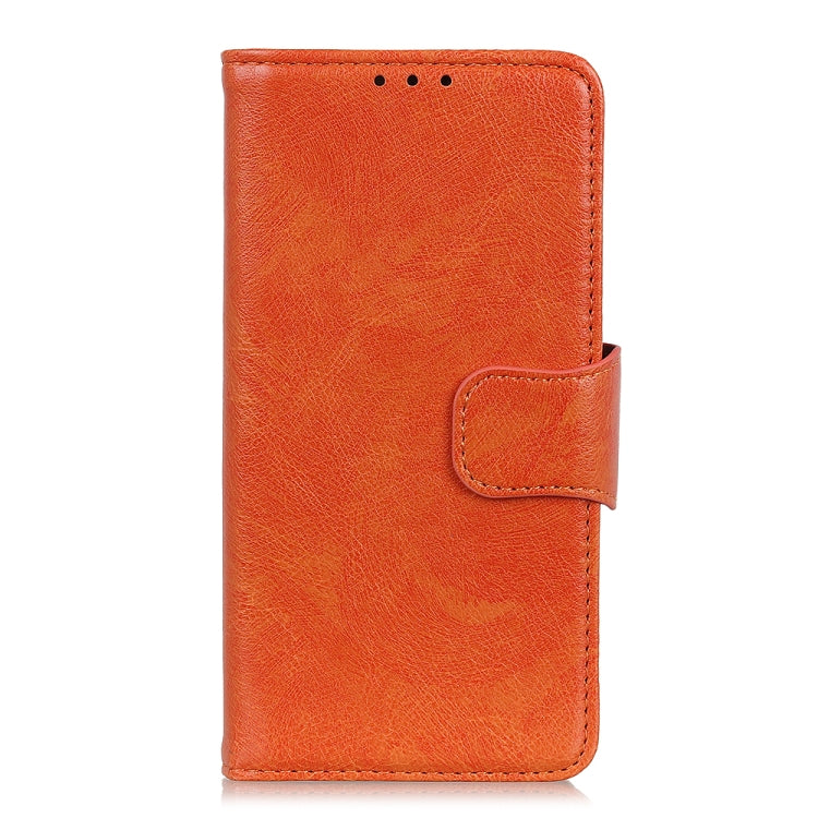 For OnePlus 12 Nappa Texture Leather Phone Case(Orange) - OnePlus Cases by buy2fix | Online Shopping UK | buy2fix