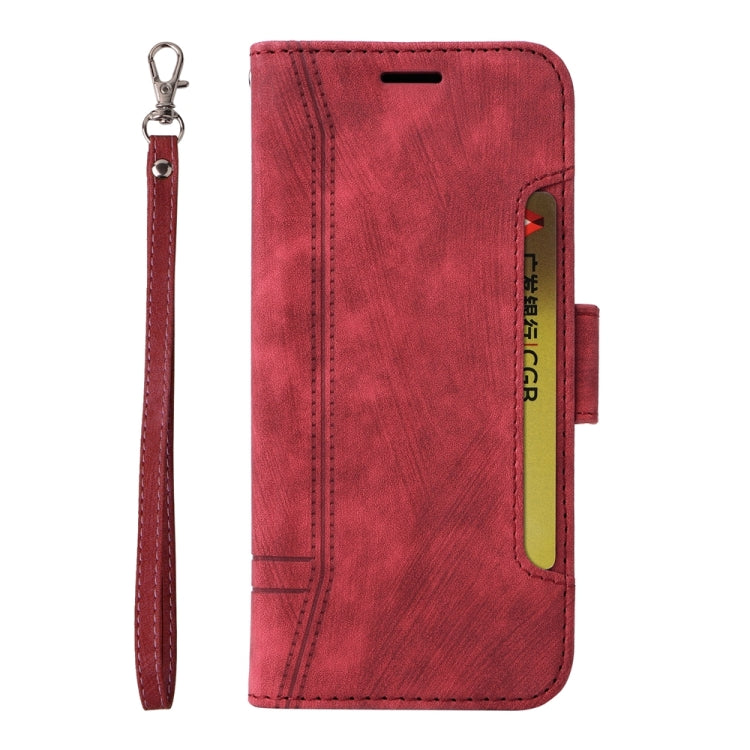 For iPhone 16 Pro BETOPNICE Dual-side Buckle Leather Phone Case(Red) - iPhone 16 Pro Cases by BETOPNICE | Online Shopping UK | buy2fix