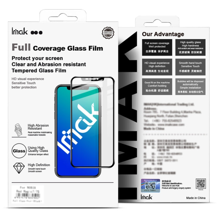 For Honor Play 50 Plus 5G imak 9H Surface Hardness Full Screen Tempered Glass Film Pro+ Series - Honor Tempered Glass by imak | Online Shopping UK | buy2fix