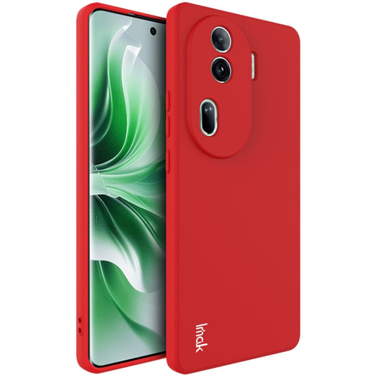 For OPPO Reno11 Pro 5G China imak UC-4 Series Straight Edge TPU Phone Case(Red) - OPPO Cases by imak | Online Shopping UK | buy2fix