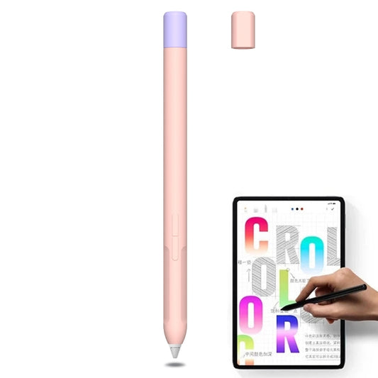 For Xiaomi Inspired II Stylus Pen Contrast Color Protective Case(Pink) - Pencil Accessories by buy2fix | Online Shopping UK | buy2fix