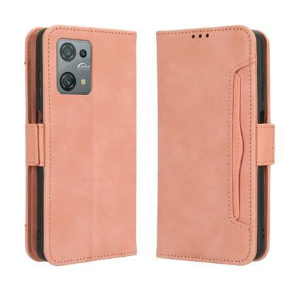 For Blackview Oscal C30 / C30 Pro Skin Feel Calf Texture Card Slots Leather Phone Case(Pink) - More Brand by buy2fix | Online Shopping UK | buy2fix