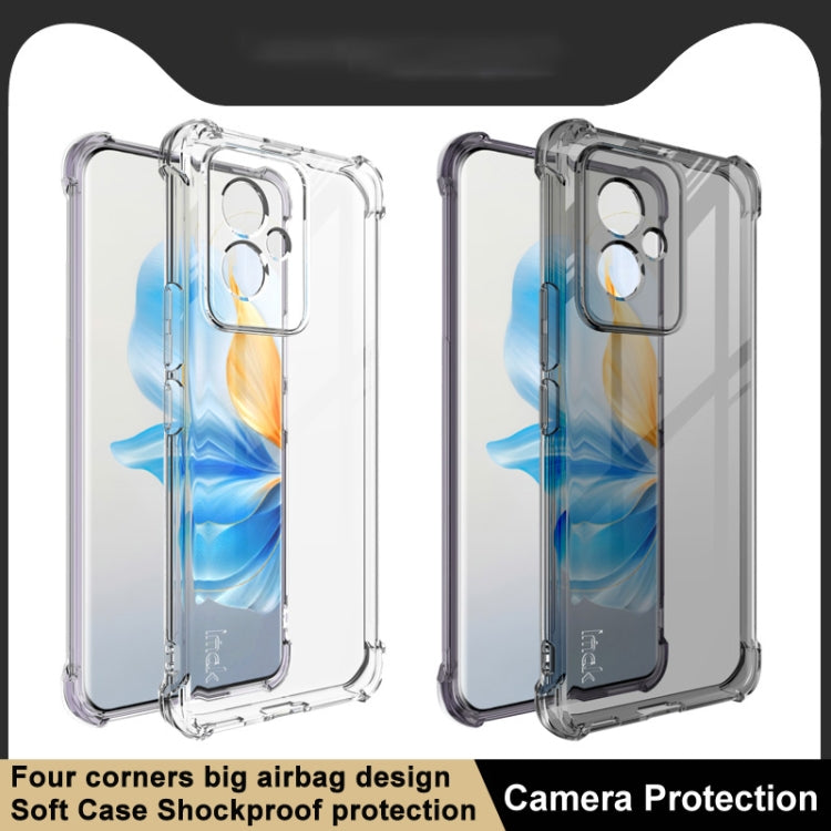 For Honor 100 5G imak Shockproof Airbag TPU Phone Case(Transparent) - Honor Cases by imak | Online Shopping UK | buy2fix