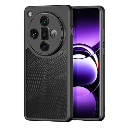 For OPPO Find X7 Ultra DUX DUCIS Aimo Series Frosted Feel Phone Case(Black) - OPPO Cases by DUX DUCIS | Online Shopping UK | buy2fix