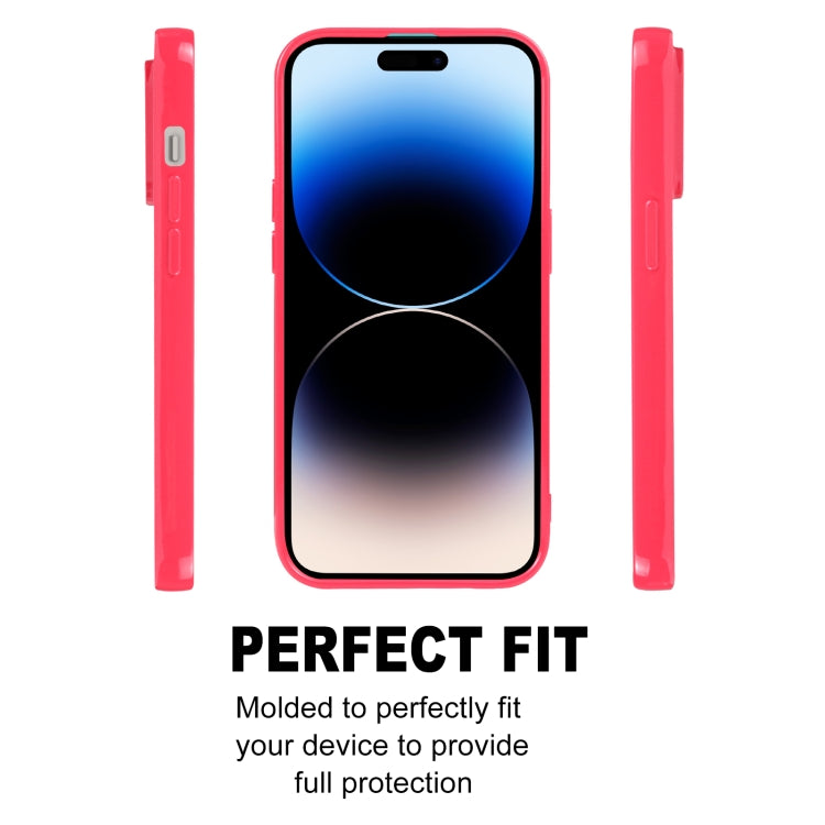 For iPhone 15 Pro Max GOOSPERY PEARL JELLY Shockproof TPU Phone Case(Rose Red) - iPhone 15 Pro Max Cases by GOOSPERY | Online Shopping UK | buy2fix