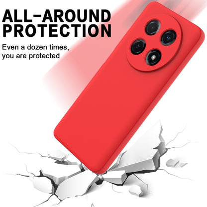 For Huawei nova 12i Solid Color Liquid Silicone Dropproof Full Coverage Protective Case(Red) - Huawei Cases by buy2fix | Online Shopping UK | buy2fix