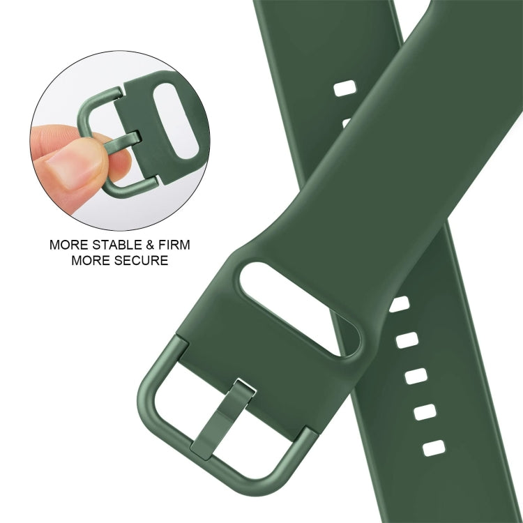 For Apple Watch Ultra 49mm Pin Buckle Silicone Watch Band(Clover) - Watch Bands by buy2fix | Online Shopping UK | buy2fix