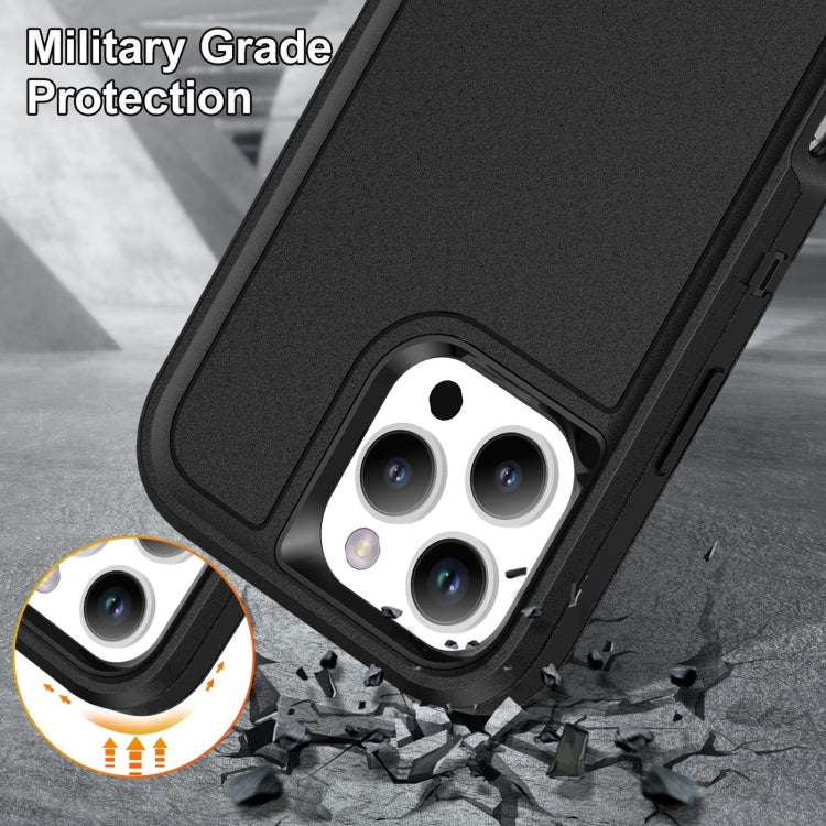 For iPhone 16 Pro Max Life Waterproof Rugged Phone Case(Black) - iPhone 16 Pro Max Cases by buy2fix | Online Shopping UK | buy2fix