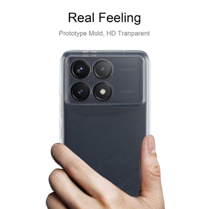 For Xiaomi Redmi K70 Ultra-thin Transparent TPU Phone Case - K70 Cases by buy2fix | Online Shopping UK | buy2fix